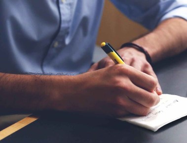 writing notes idea caminho infinito