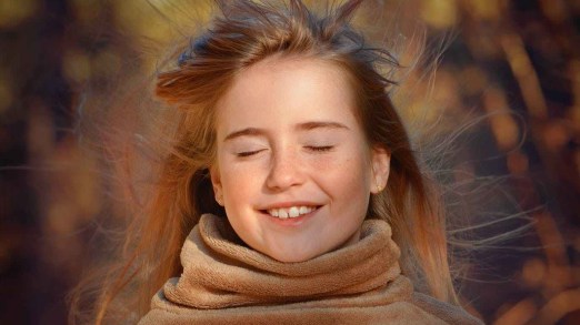 nature person girl autumn