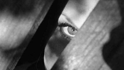 woman dark eye spooky